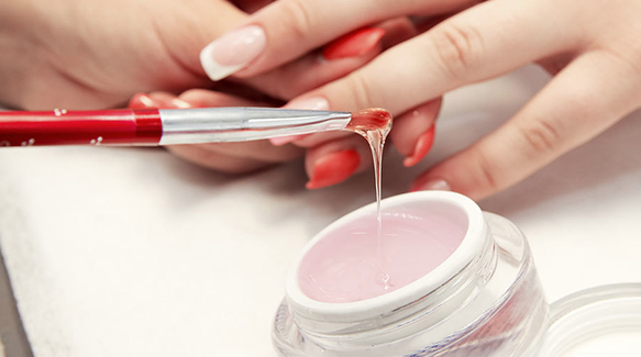 مراحل کاشت ناخن با پودر