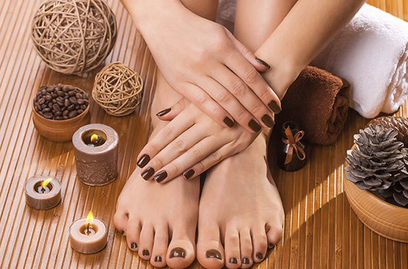 پدیکور فرانسوی